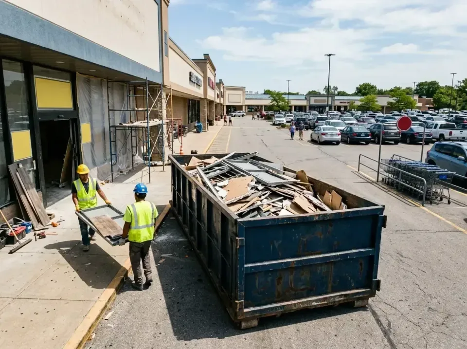 retail-store-renovation-debris-003 — frequently asked questions, Roll-off Dumpster Rentals in Latrobe, PA